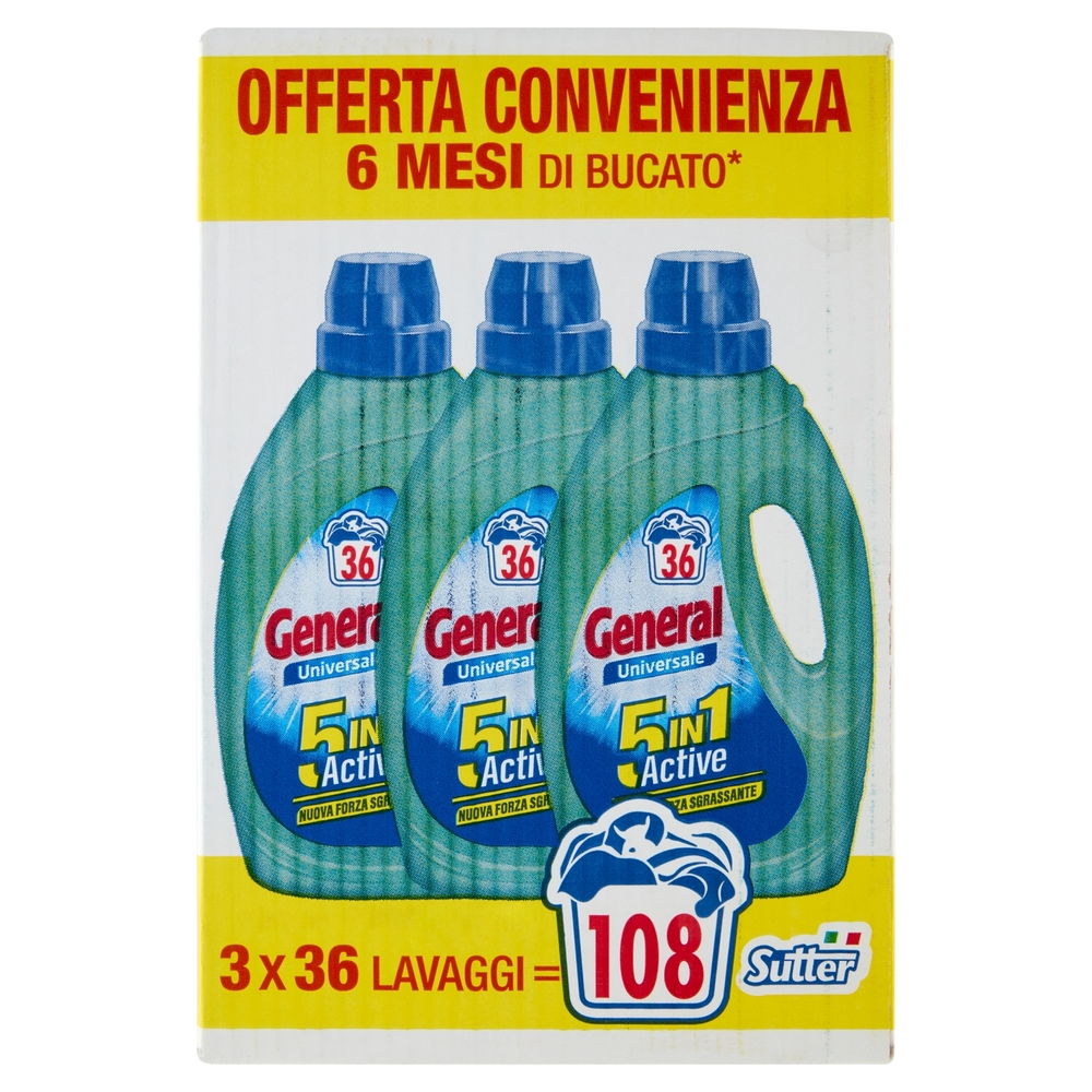 General Universale 5in1 Active 3 x 1,44 l